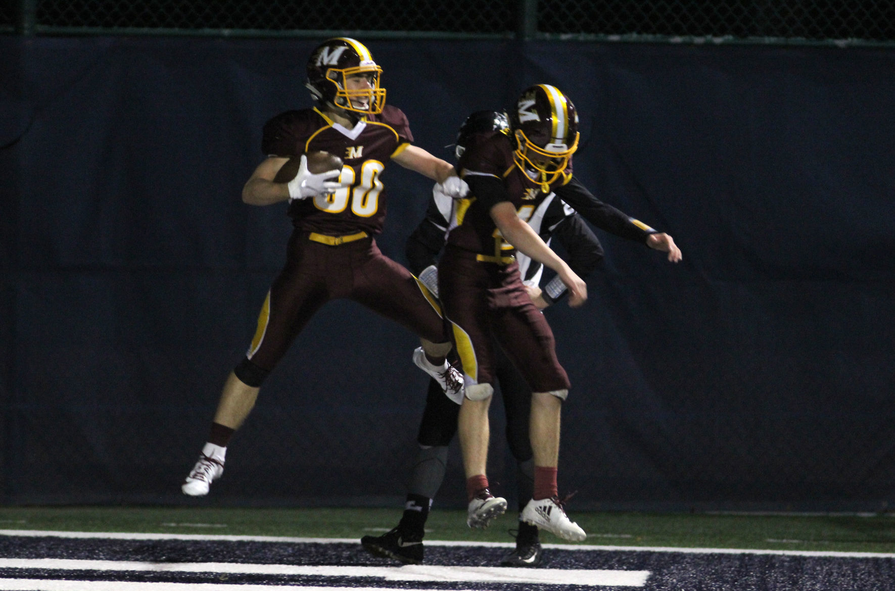 Lakeland at Menomonie football 10-25-19